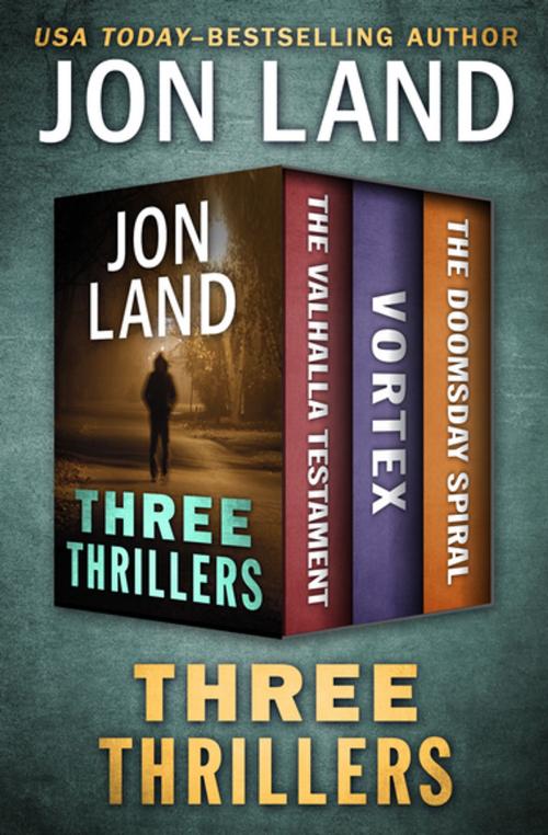 Cover of the book Three Thrillers by Jon Land, Open Road Media