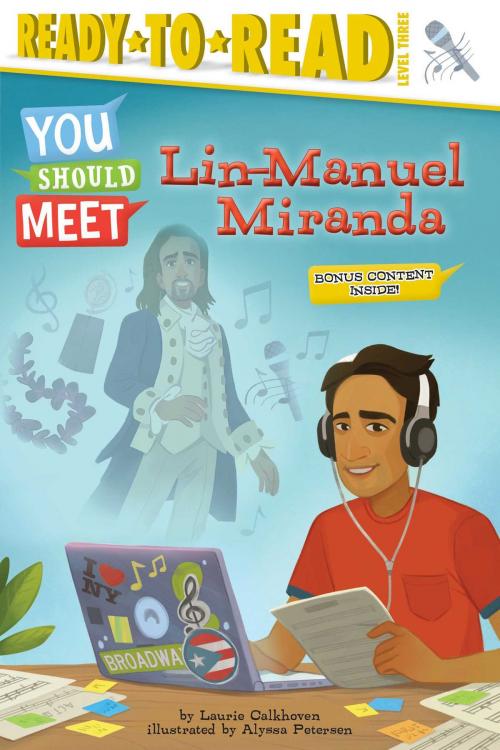 Cover of the book Lin-Manuel Miranda by Laurie Calkhoven, Simon Spotlight