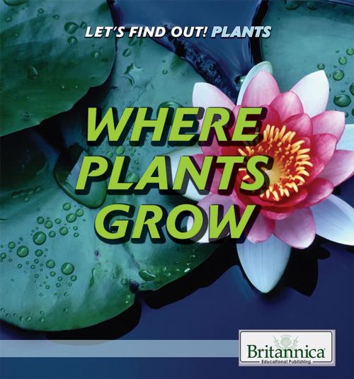 Cover of the book Where Plants Grow by Britannica Educational Publishing, Britannica Educational Publishing