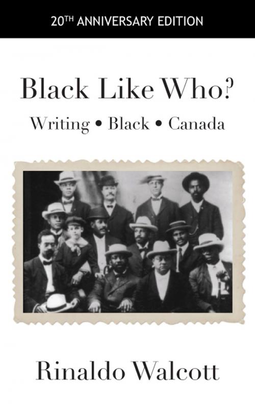 Cover of the book Black Like Who? by Rinaldo Walcott, Insomniac Press