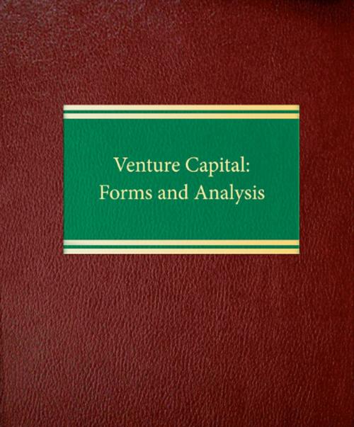 Cover of the book Venture Capital: Forms and Analysis by Daniel I. DeWolf, Law Journal Press