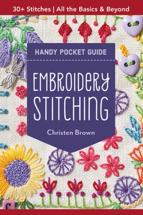 Cover of the book Embroidery Stitching Handy Pocket Guide by Christen Brown, C&T Publishing