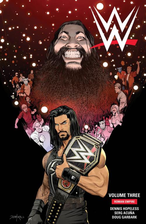 Cover of the book WWE Vol. 3 by Dennis Hopeless, Tini Howard, Doug Garbark, BOOM! Studios