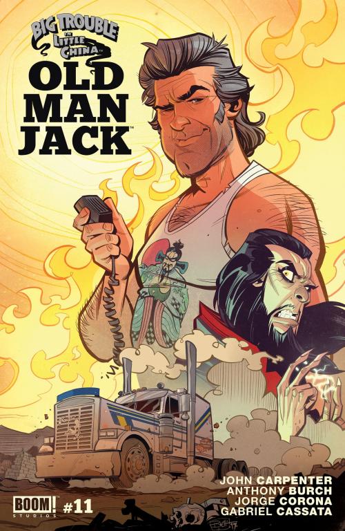 Cover of the book Big Trouble in Little China: Old Man Jack #11 by John Carpenter, Anthony Burch, Gabriel Cassata, BOOM! Studios