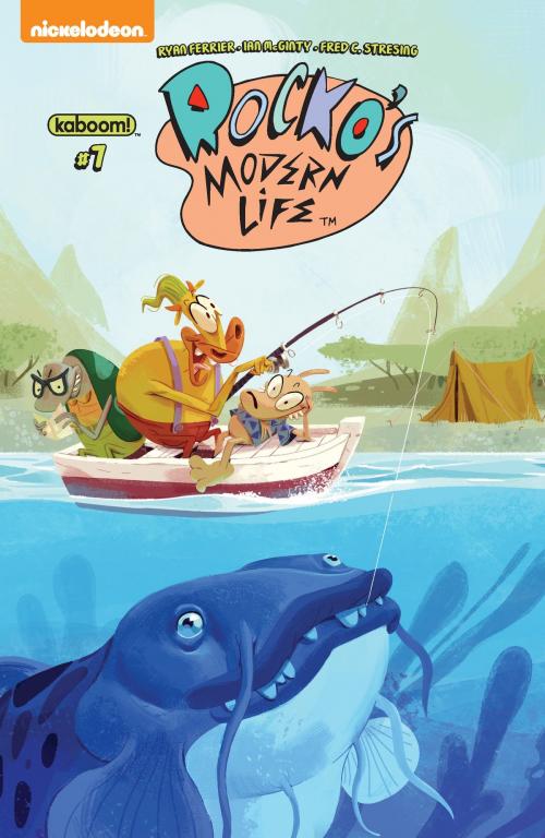 Cover of the book Rocko's Modern Life #7 by Ryan Ferrier, Fred Stresing, Pranas Naujokaitis, KaBOOM!