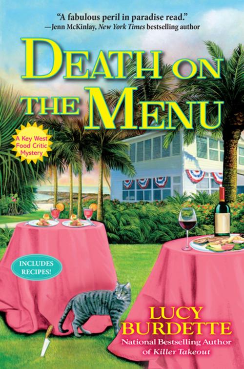 Cover of the book Death on the Menu by Lucy Burdette, Crooked Lane Books