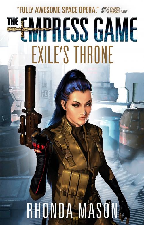 Cover of the book Exile's Throne by Rhonda Mason, Titan