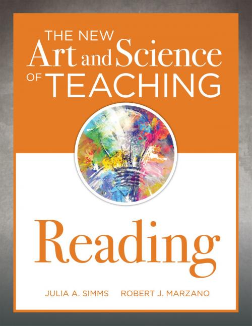 Cover of the book The New Art and Science of Teaching Reading by Julia A. Simms, Robert J. Marzano, Solution Tree Press