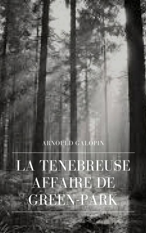 Cover of the book La Ténébreuse Affaire de Green-Park by Arnould Galopin, Books on Demand