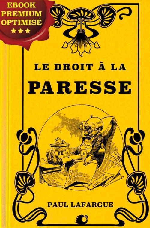 Cover of the book Le Droit à la Paresse by Paul Lafargue, Alicia Éditions