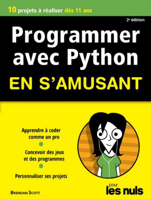 Cover of the book Programmer en s'amusant avec Python 2e édition Pour les Nuls by Brendan SCOTT, edi8