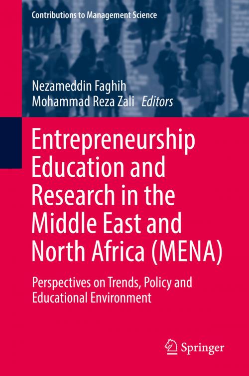 Cover of the book Entrepreneurship Education and Research in the Middle East and North Africa (MENA) by , Springer International Publishing
