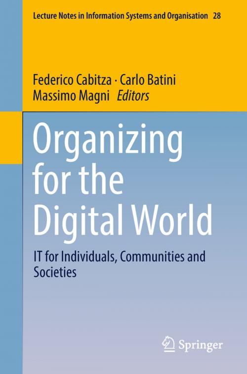 Cover of the book Organizing for the Digital World by , Springer International Publishing