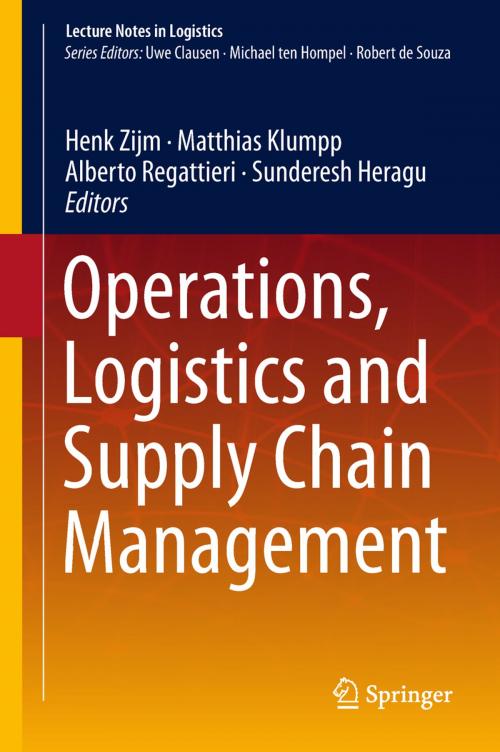 Cover of the book Operations, Logistics and Supply Chain Management by , Springer International Publishing