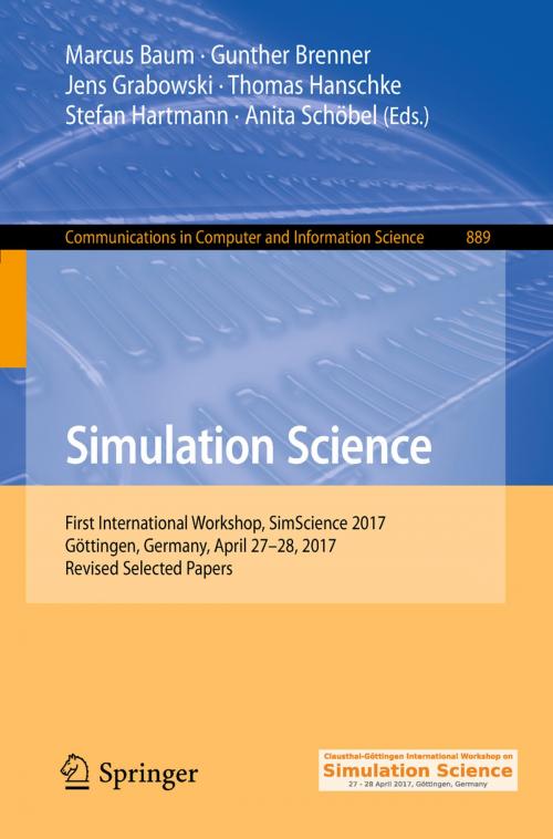Cover of the book Simulation Science by , Springer International Publishing