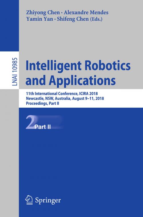 Cover of the book Intelligent Robotics and Applications by , Springer International Publishing