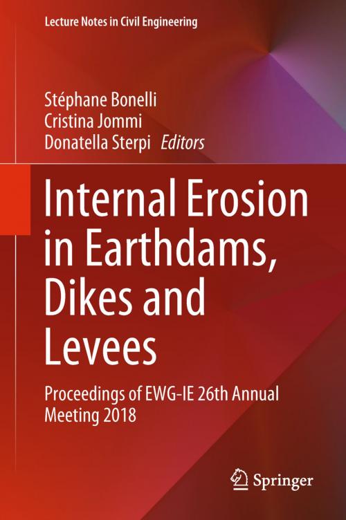 Cover of the book Internal Erosion in Earthdams, Dikes and Levees by , Springer International Publishing