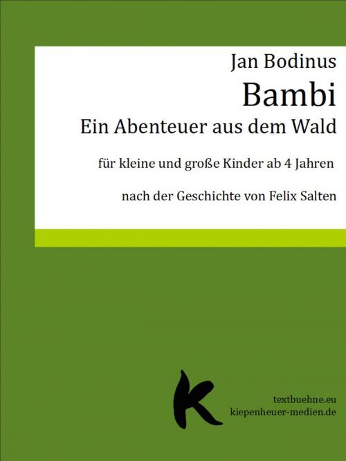 Cover of the book Bambi by Jan Bodinus, Felix Salten, epubli