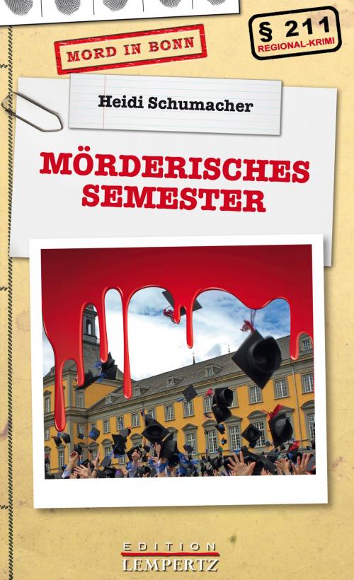 Cover of the book Mörderisches Semester by Heidi Schumacher, Edition Lempertz