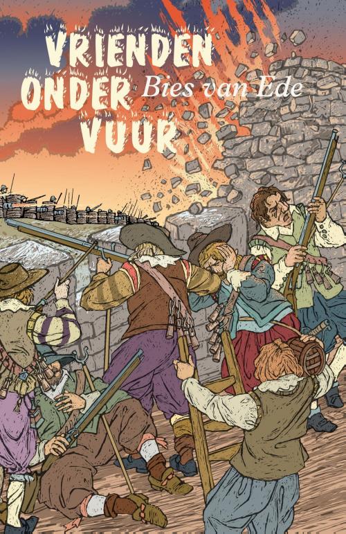 Cover of the book Vrienden onder vuur by Bies van Ede, VBK Media