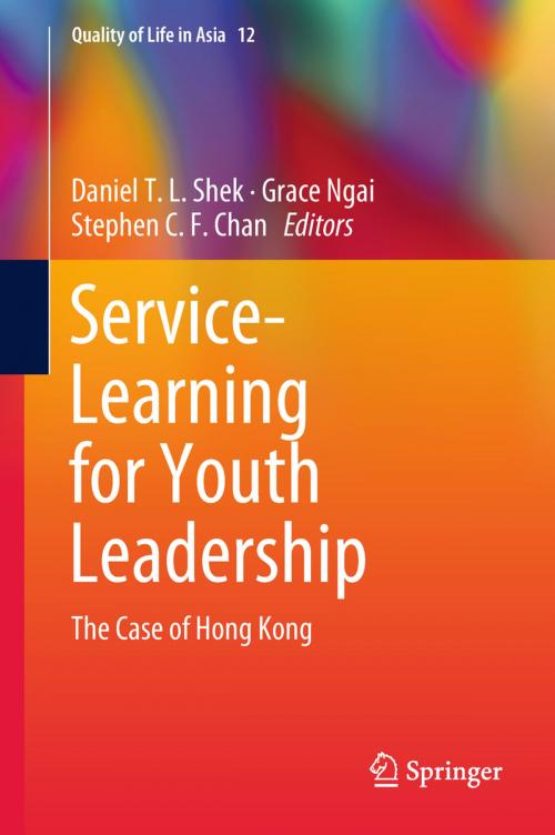 Cover of the book Service-Learning for Youth Leadership by , Springer Singapore