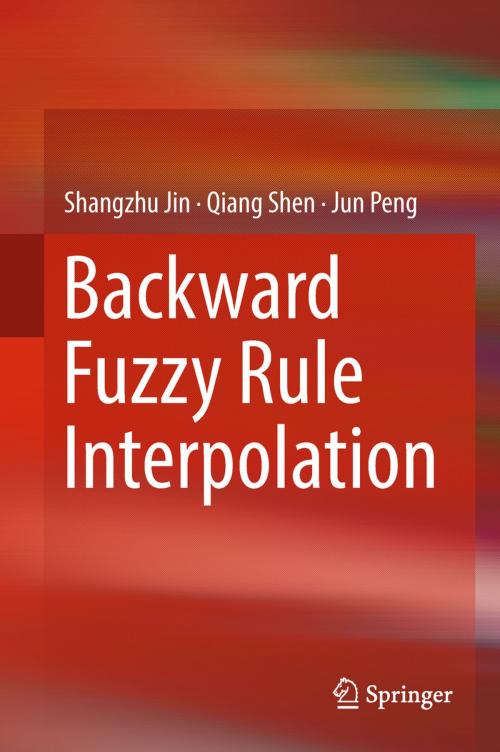 Cover of the book Backward Fuzzy Rule Interpolation by Shangzhu Jin, Qiang Shen, Jun Peng, Springer Singapore
