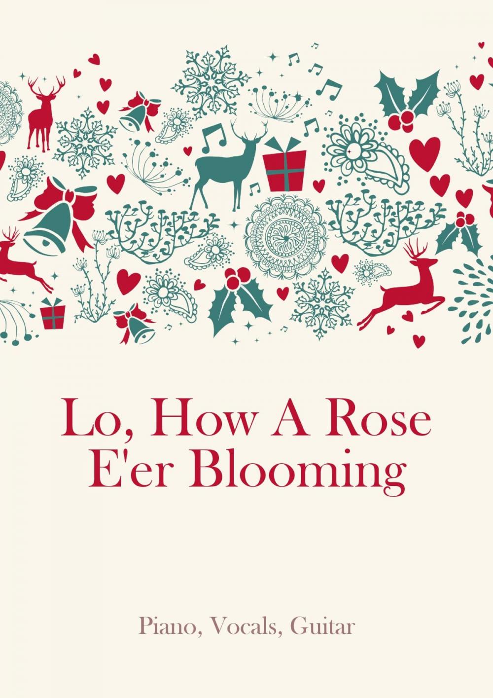 Big bigCover of Lo, How A Rose E'er Blooming