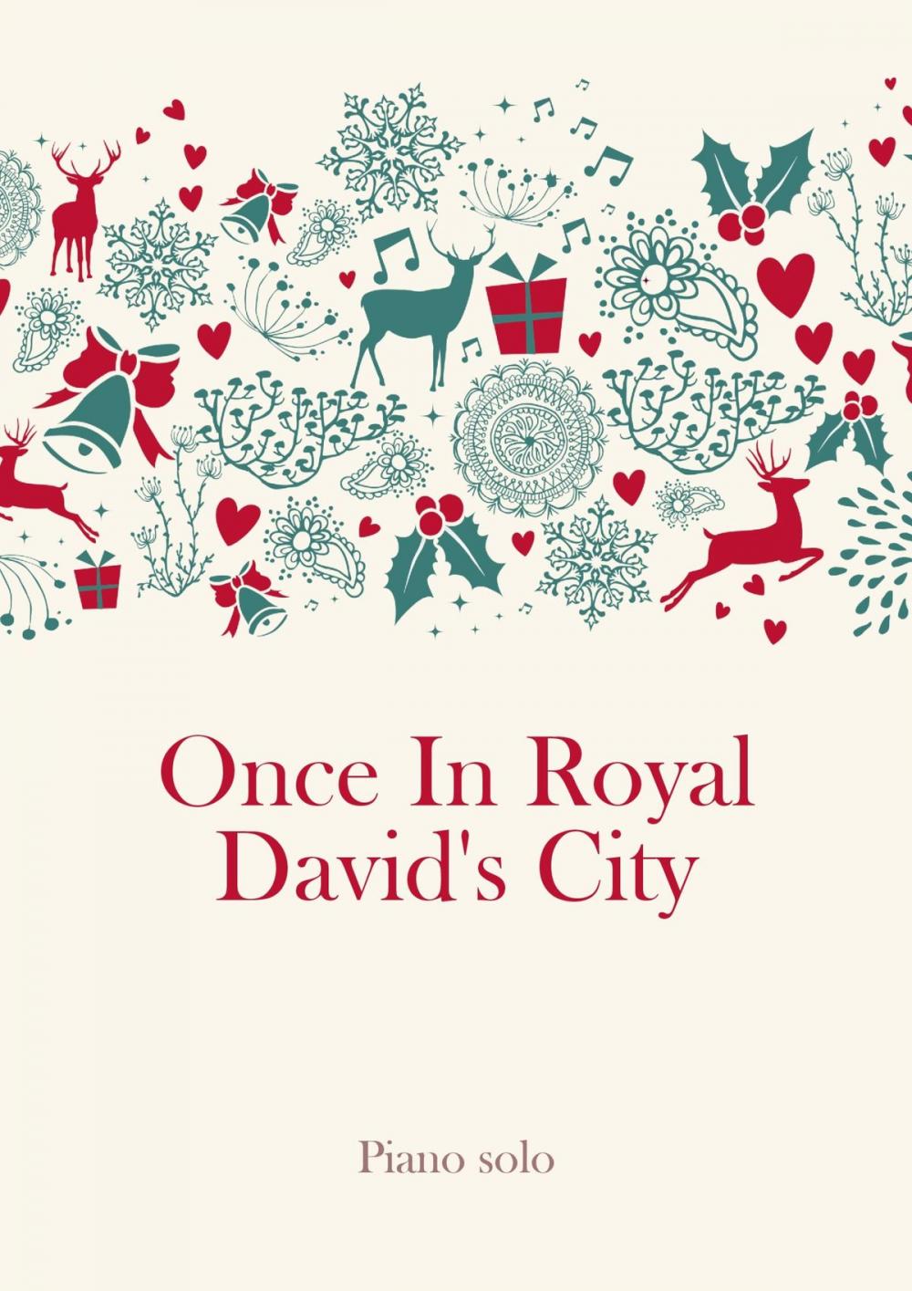 Big bigCover of Once In Royal David's City