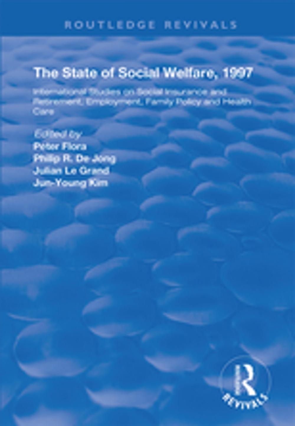 Big bigCover of The State and Social Welfare, 1997