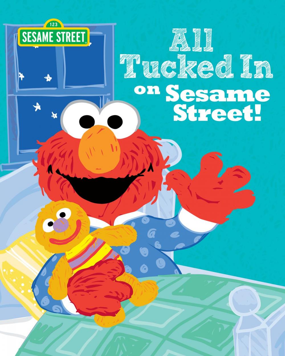 Big bigCover of All Tucked In on Sesame Street!