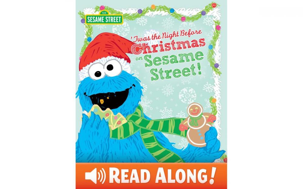 Big bigCover of Twas the Night Before Christmas on Sesame Street