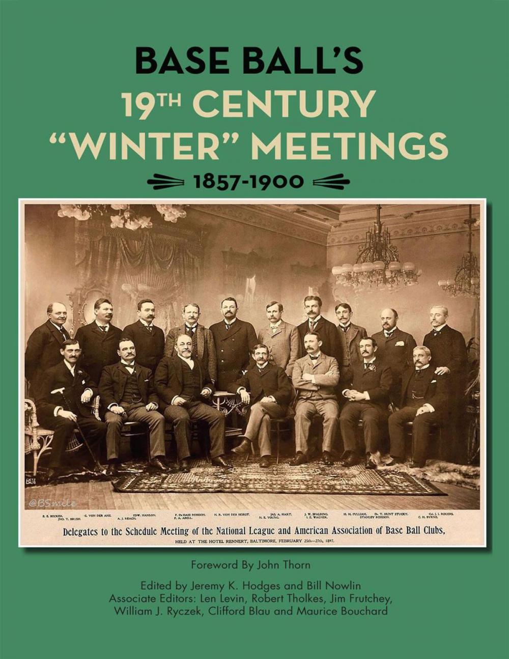 Big bigCover of Base Ball's 19th Century “Winter” Meetings 1857-1900