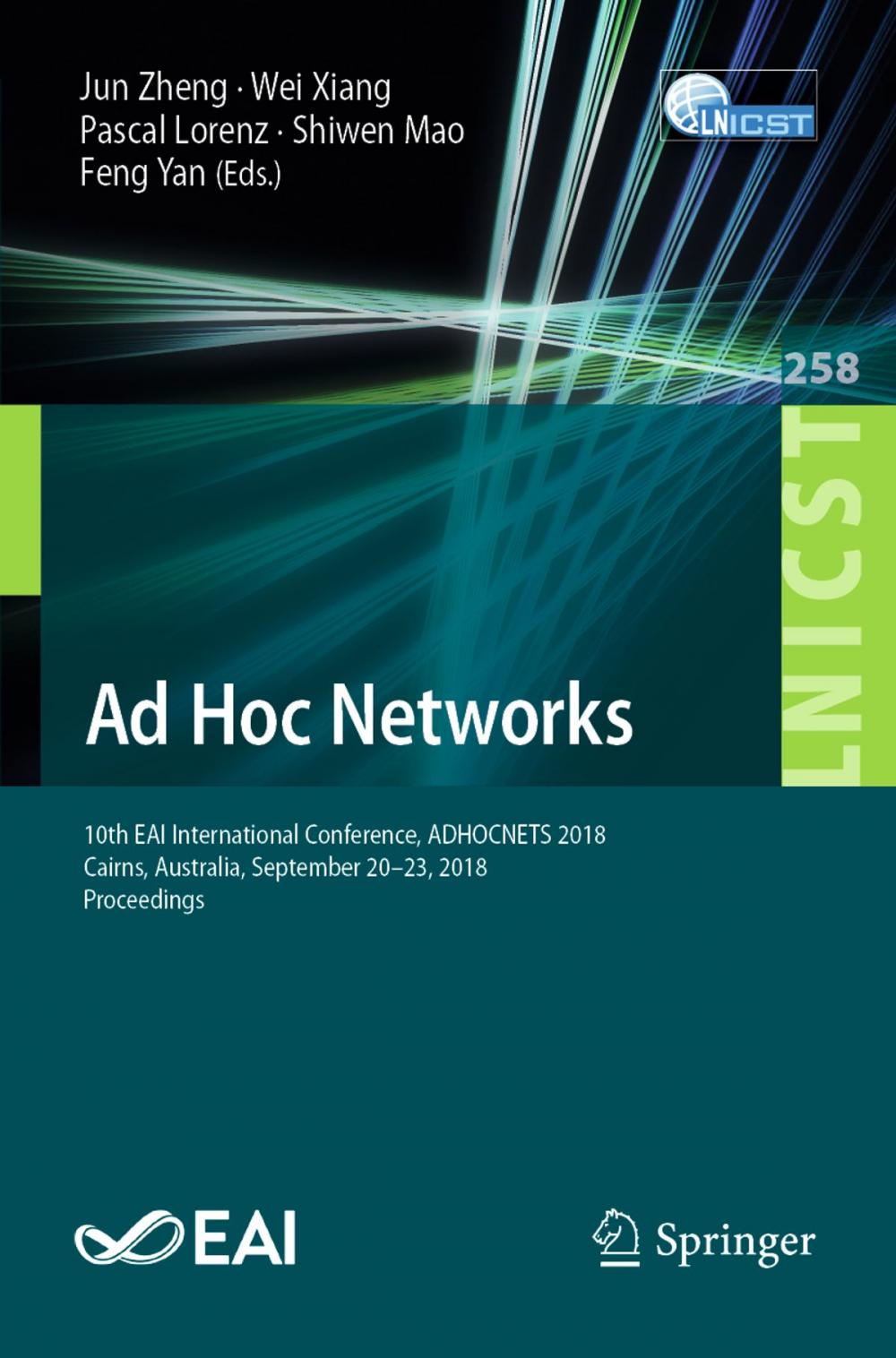 Big bigCover of Ad Hoc Networks