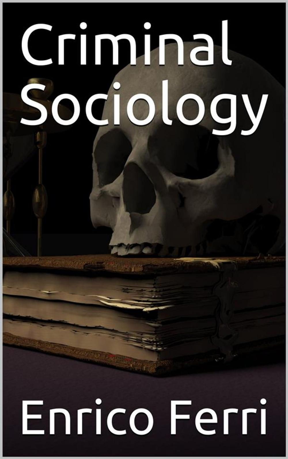Big bigCover of Criminal Sociology