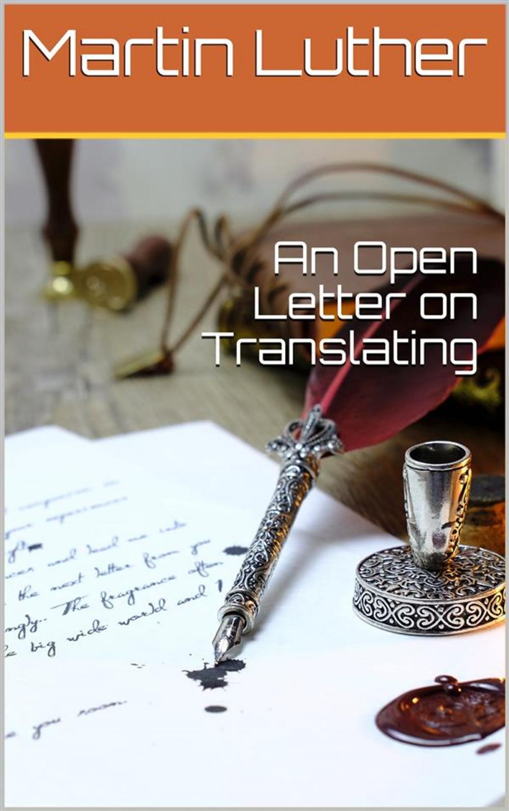 Big bigCover of An Open Letter on Translating