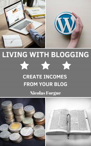 Book cover of Make a living blogging