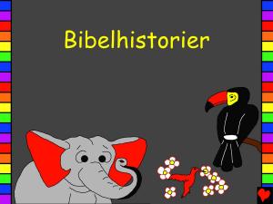 Book cover of Bibelhistorier