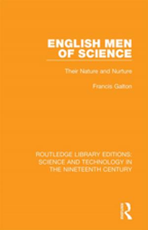 Cover of the book English Men of Science by Wilhelm Eberwein, Jochen Tholen, Joachim Schuster