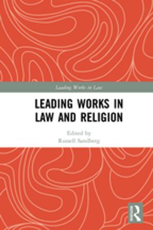 Cover of the book Leading Works in Law and Religion by Edwyn Bevan