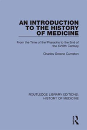 Cover of the book An Introduction to the History of Medicine by Purnendra Jain