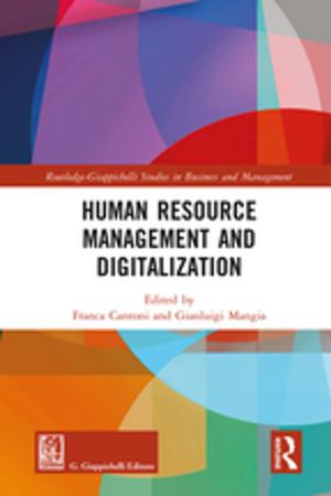 Cover of the book Human Resource Management and Digitalization by Kenneth Boulding, Elias Khalil
