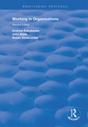 Book cover of Working in Organisations
