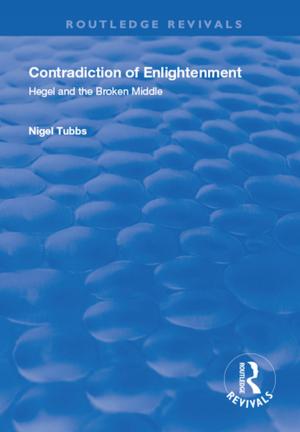 Cover of the book Contradiction of Enlightenment by Baker Ahmad Alserhan