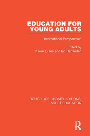 Cover of the book Education for Young Adults by Laignel-Lavastine, M