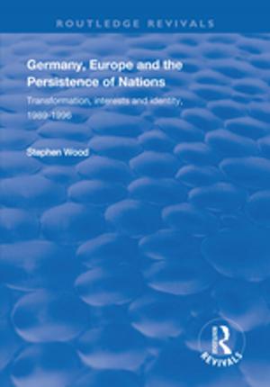 Book cover of Germany, Europe and the Persistence of Nations