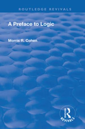 Cover of the book A Preface to Logic (1946) by Wilson Knight
