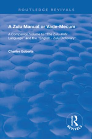 Book cover of A Zulu Manual or Vade-Mecum