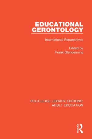 Cover of the book Educational Gerontology by Mario Giampietro, Kozo Mayumi, Alevgül H. Şorman