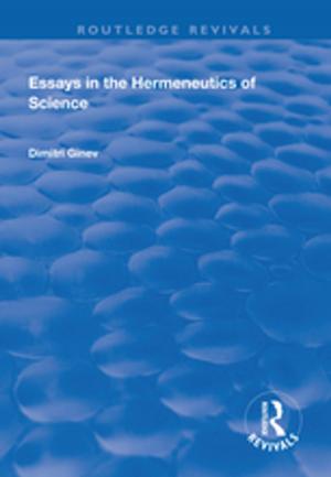 Book cover of Essays in the Hermeneutics of Science