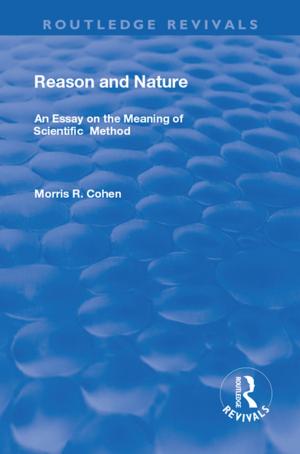 Cover of the book Reason and Nature by S. Frederick Starr